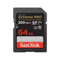 SanDisk Extreme PRO 64GB 200mbps SDXC UHS-I Memory Card ( SDSDXXU-064G-GN4IN )